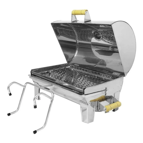 Churrasqueira Para Barco Bafinho Inox 40x25 