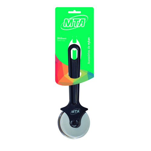 Cortador de Pizza de Nylon Preto Injetado Mta Cozinha