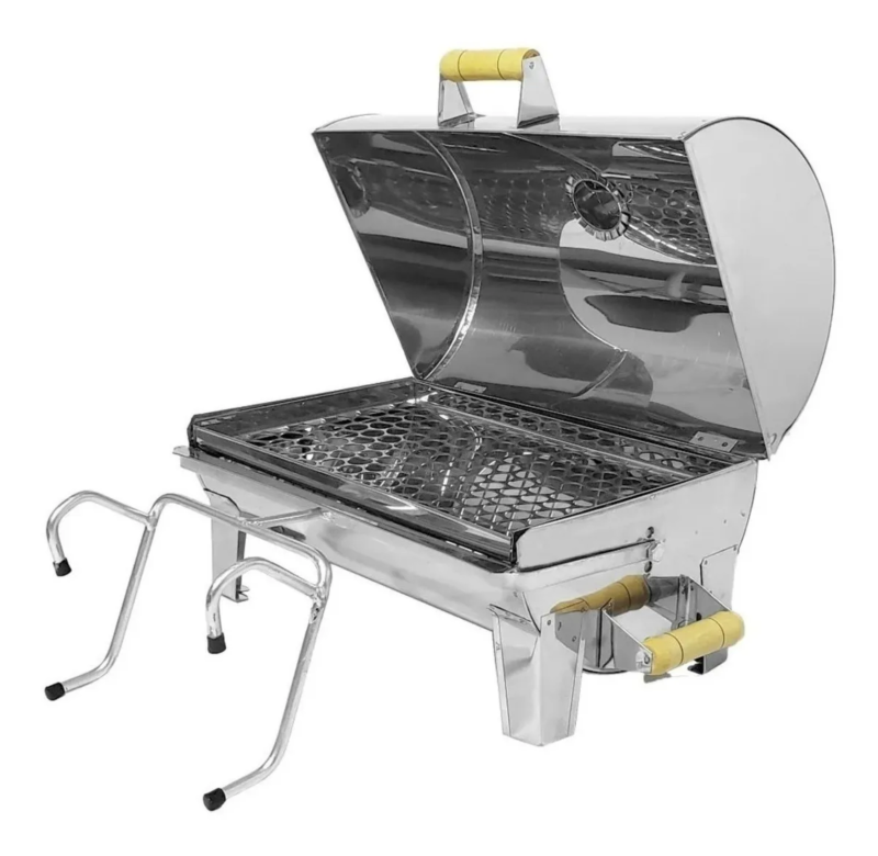 Churrasqueira Para Barco Bafinho Inox 40x25 