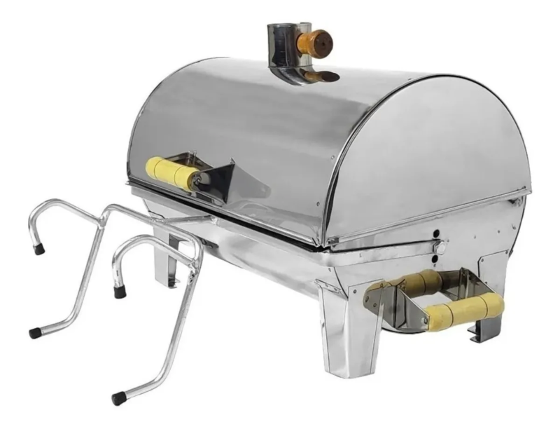 Churrasqueira Para Barco Bafinho Inox 40x25 