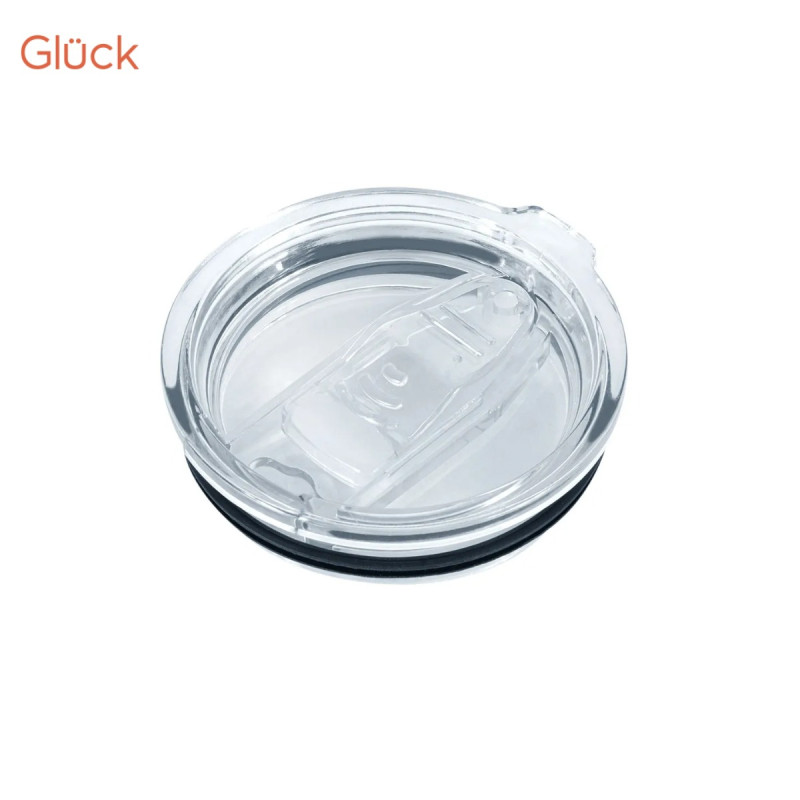 Copo térmico Gelado e Quente com tampa 591 ml Lucky - Gluck-Azul