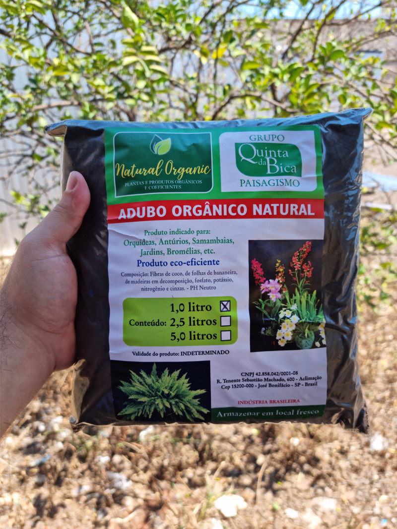 Kit Orquídea Orgânico Para Plantio, Manutenção e Proteção