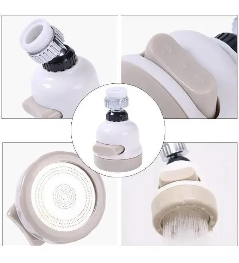 Bico Torneira Adaptável Rotativo 3 Modos, Móvel Acqua360 Top