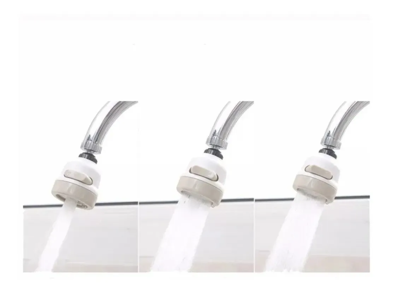 Bico Torneira Adaptável Rotativo 3 Modos, Móvel Acqua360 Top