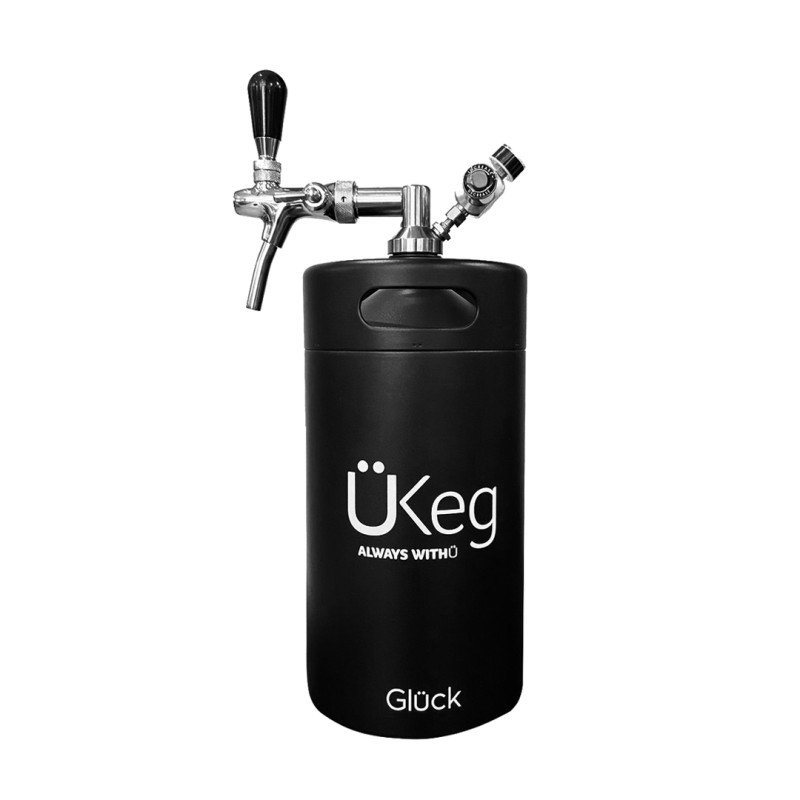 Chopeira Portátil Ükeg 24 horas gelado 5L Preta - Gluck