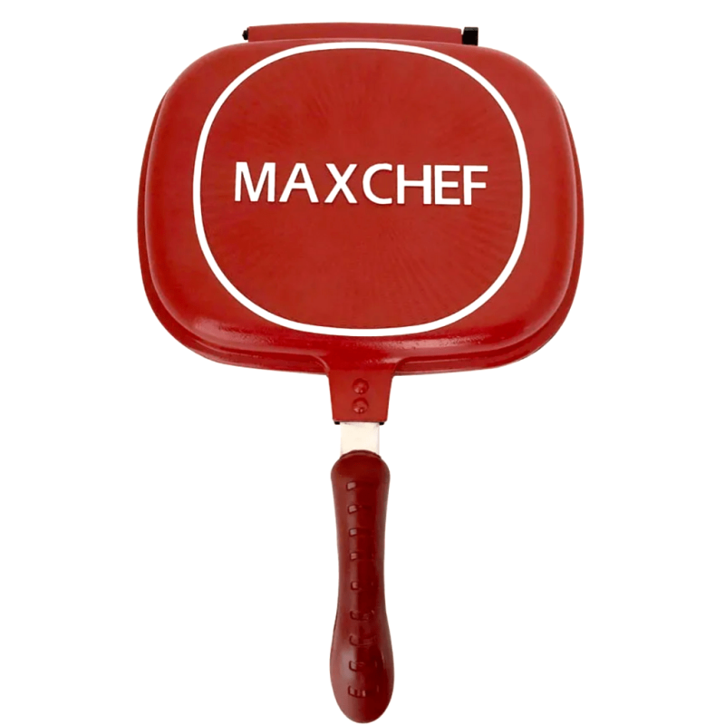 Panela Frigideira Dupla Max Chef Antiaderente Multiuso