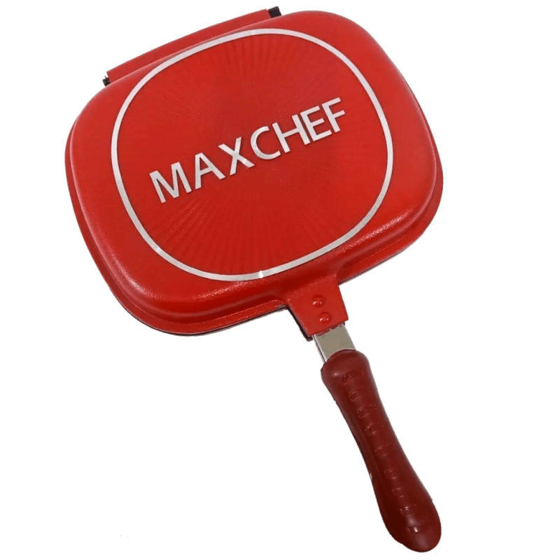 Panela Frigideira Dupla Max Chef Antiaderente Multiuso
