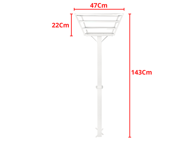 Lixeira para Calçada/Rua anti-ferrugem