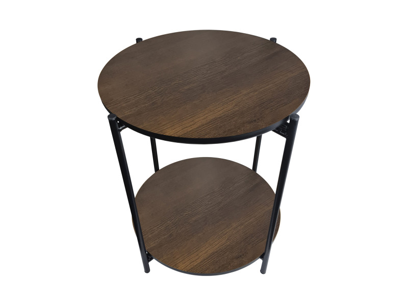 Mesa Dupla Articulada Lateral Moderna Para Sala, Quarto ou Escritório.