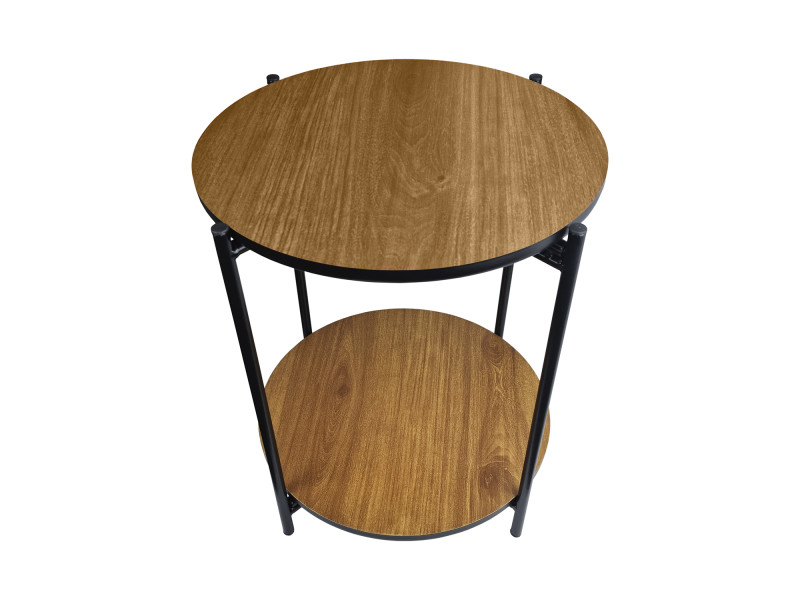 Mesa Dupla Articulada Lateral Moderna Para Sala, Quarto ou Escritório.