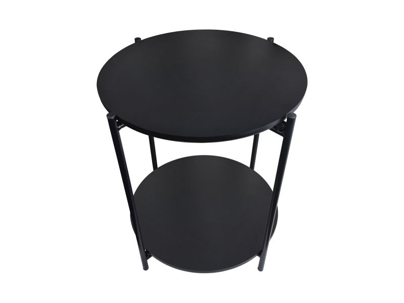 Mesa Dupla Articulada Lateral Moderna Para Sala, Quarto ou Escritório.