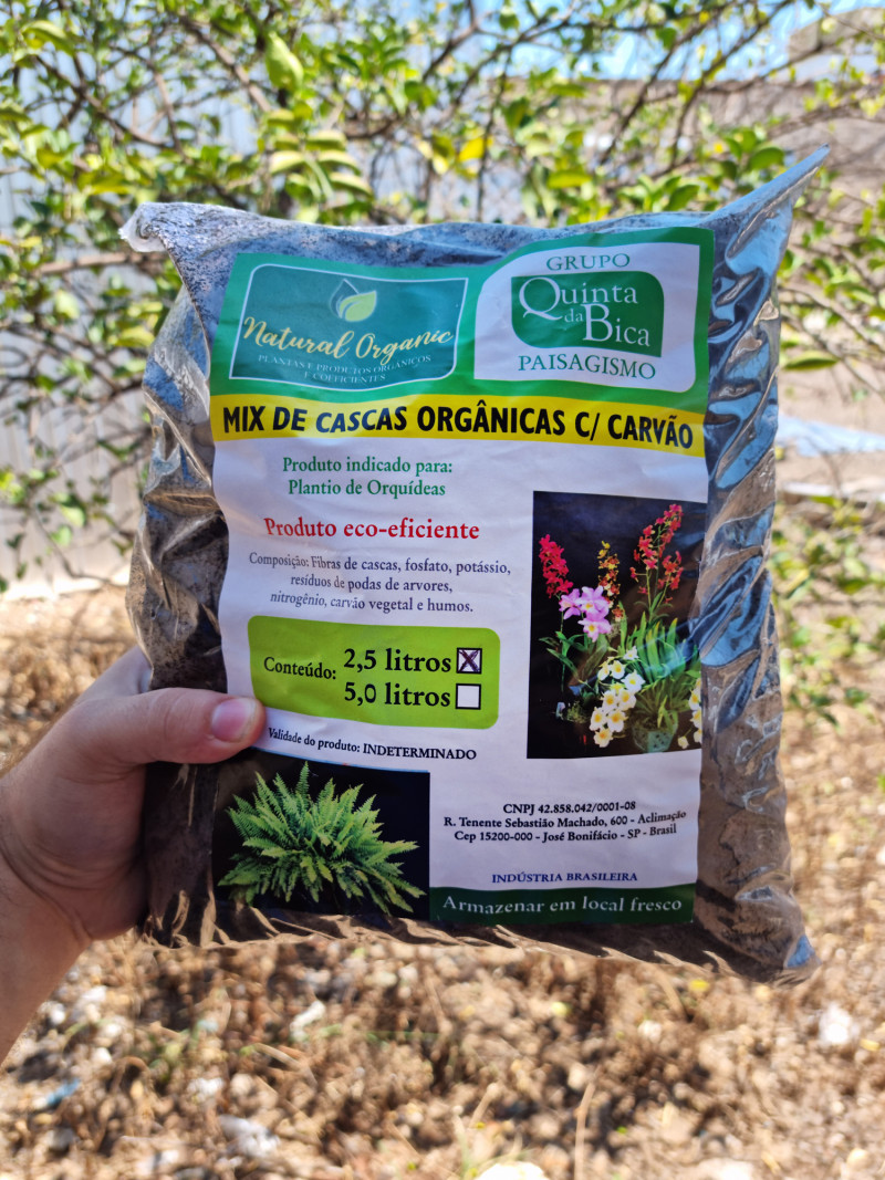 Kit Orquídea Orgânico Para Plantio, Manutenção e Proteção