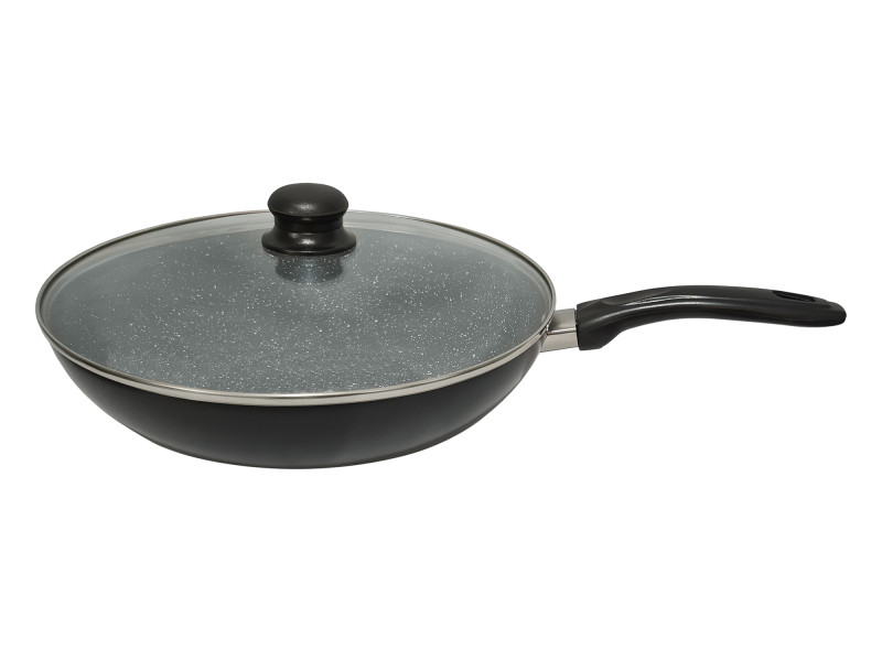 Panela Frigideira Wok 30cm com tampa 