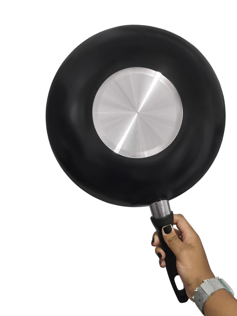Panela Frigideira Wok 30cm com tampa 