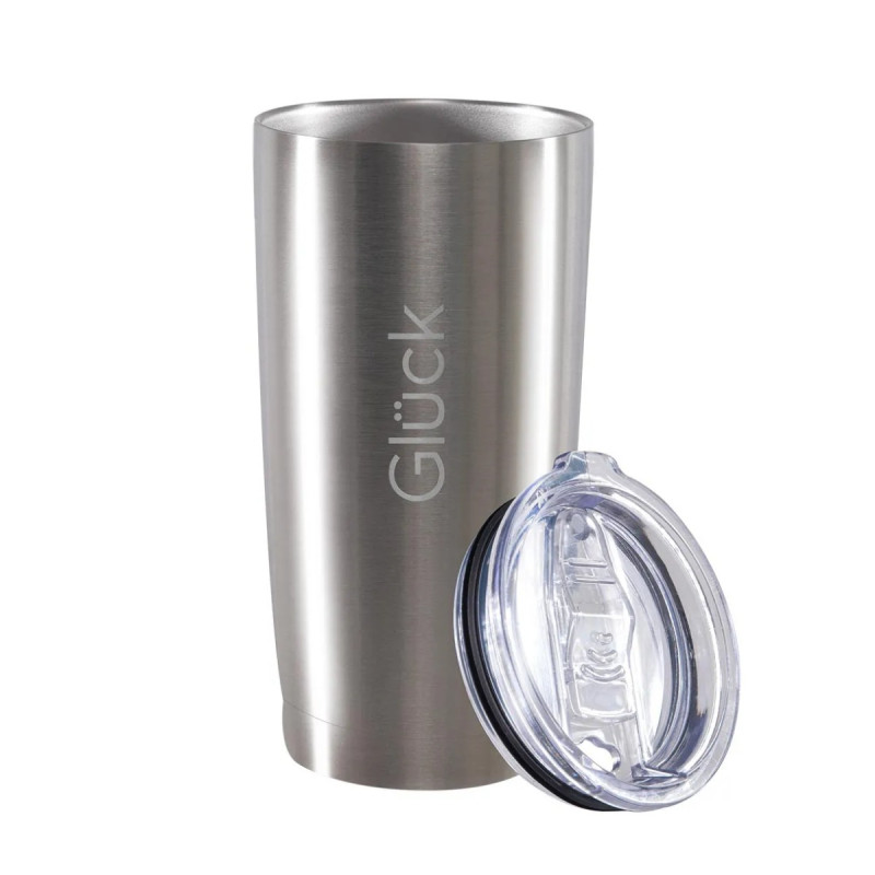 Copo térmico Gelado e Quente com tampa 591 ml Lucky - Gluck