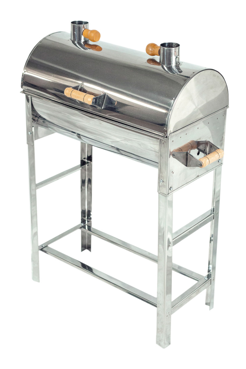 Churrasqueira Super Bafinho Inox Com Gaveta Eliza