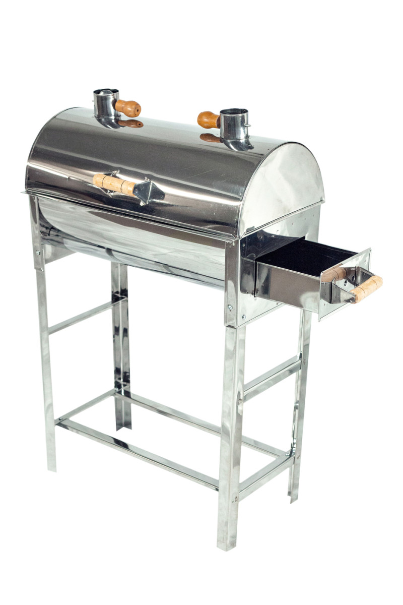 Churrasqueira Super Bafinho Inox Com Gaveta Eliza