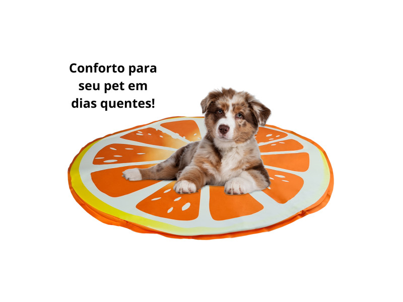 Tapete Refrescante Gelado PET Frutas 60cm