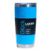 Copo térmico Gelado e Quente com tampa 591 ml Lucky - Gluck-Azul