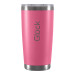 Copo térmico Gelado e Quente com tampa 591 ml Lucky - Gluck-Pink