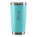 Copo térmico Gelado e Quente com tampa 591 ml Lucky - Gluck-Verde Agua
