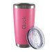 Copo térmico Gelado e Quente com tampa 591 ml Lucky - Gluck-Pink