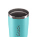 Copo térmico Gelado e Quente com tampa 591 ml Lucky - Gluck-Verde Agua