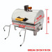 Churrasqueira Eliza Inox Bafinho 30x20 Para Pesca.