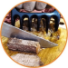 Garfo Garra De Urso Para Churrasco Resistente Desfiador