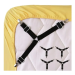Easy Fix Kit C/ 4 Prendedores Ajustavéis Para Lençol.
