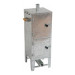 Defumador Caseiro Galvanizado 80x30 Com 2 Balde Serragem