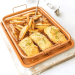 Assadeira Cesto Alças Fritadeira Forno Antiaderente Cerâmica