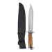 Faca Artesanal INOX 19cm Cabo em madeira K313A 