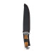 Faca Artesanal INOX 19cm Cabo em madeira K313A 