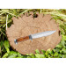 Faca Artesanal INOX 19cm Cabo em madeira K313A 