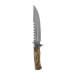 Faca Artesanal INOX 17cm Cabo em madeira A83