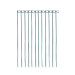 Estacas Para Barraca de Camping Kit C/ 12 Unidades Galvanizadas
